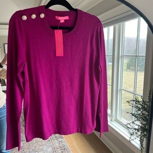 Lilly Pulitzer Morgen Sweater. Size Large. NWT